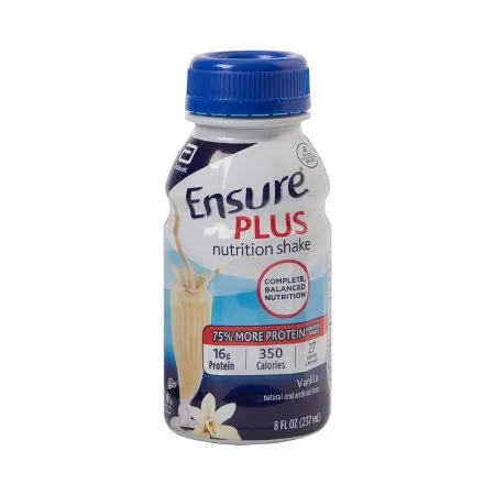 Abbott - 57263 - Nutrition Ensure Plus Vanilla Retail 8oz. Bottle