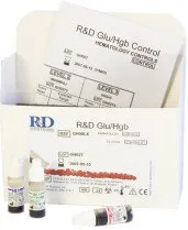 Hemocue - R & D Glu/Hgb Dual Control - GH00NX - Hematology Control R & D Glu/Hgb Dual Control Blood Glucose / Hemoglobin Normal Level 3 X 1.5 mL