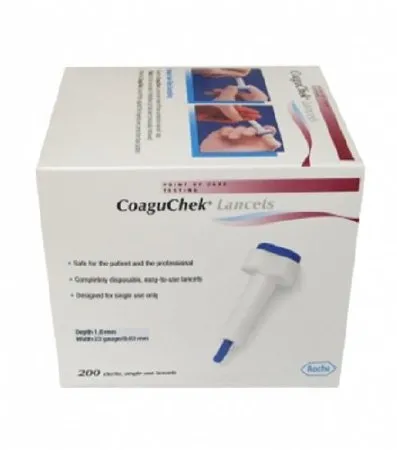Medi - 04348150001 - Lancet Device, Coagucheck Safe-T-Pro (200/Bx) D/S
