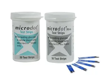 Cambridge Sensors USA - Microdot Xtra - 200-50 -  Blood Glucose Test Strips  50 Strips per Pack