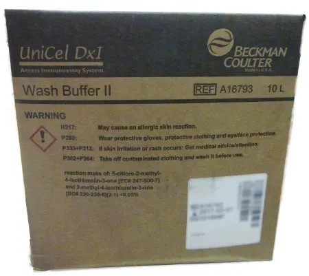 Beckman Coulter - UniCel DxL - A16793 - Wash Reagent UniCel Dxl Wash Buffer II For UniCel DxI Immunoassay Systems 1 X 10 Liter