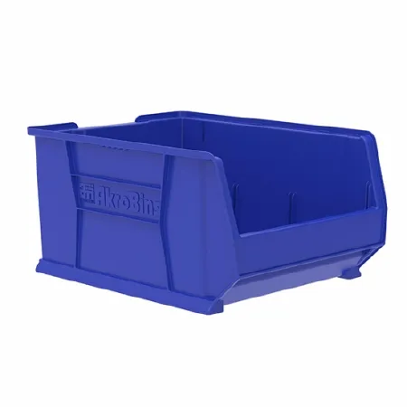 Akro-Mils - AkroBins Super-Size - 30289BLUE - Storage Bin Akrobins Super-size Blue Plastic 12 X 18-1/4 X 23-7/8 Inch