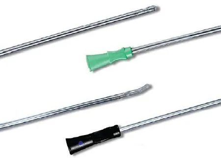 Bard Rochester - Clean-Cath - 423712 - Bard Clean Cath Urethral Catheter Clean cath Coude Tip Uncoated Pvc 12 Fr. 16 Inch