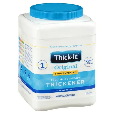 Kent Precision Foods - Thick-It Original Concentrated - J586-H5800 - Thick It Original Concentrated Food and Beverage Thickener Thick It Original Concentrated 10 oz. Canister Unflavored Powder IDDSI Level 0 Thin