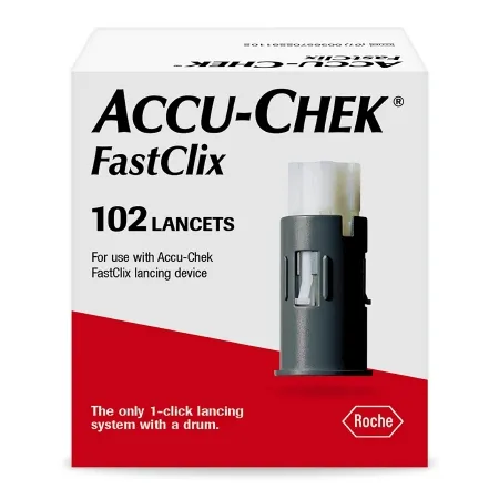 Roche Diabetes Care - Accu-Chek - 05360145001 - Roche Accu Chek Lancet for Lancing Device Accu Chek Non Safety Twist Off Cap Multiple Sites
