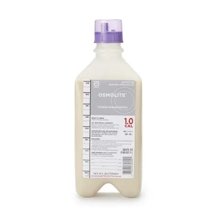 Abbott - Osmolite 1.0 Cal - 62691 -  Tube Feeding Formula  Unflavored Liquid 33.8 oz. Bottle