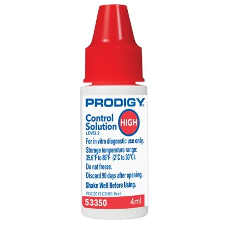 Prodigy Diabetes Care - 53350 - Prodigy Control Solution High 4Ml