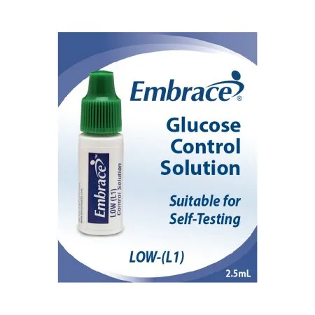 Omnis Health - Embrace - APX02AB0310 - Solution, Control Embrace Lo (270/cs)