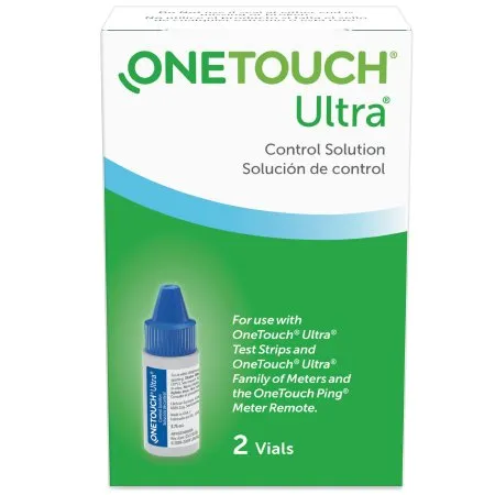 Lifescan - One Touch Ultra - 53885045802 -  Blood Glucose Control Solution  2 X 4 mL