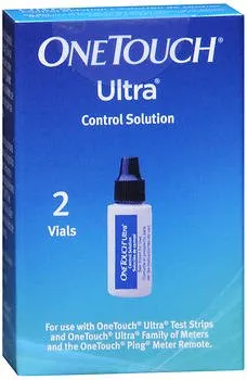 Lifescan - One Touch Ultra - 010458 -  Blood Glucose Control Solution  Level 1 & 2