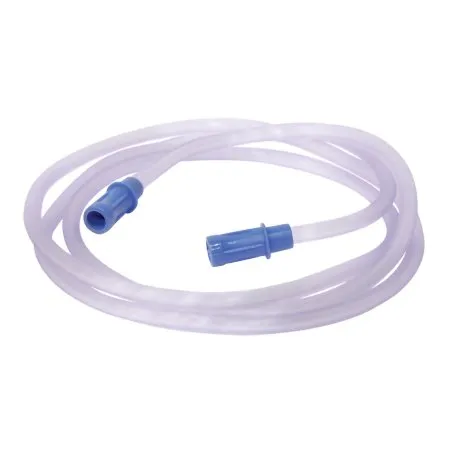 Sunset Healthcare Solutions - Sunset - RES025 -  Healthcare Suction Connector Tubing 6 Foot Length 0.25 Inch I.D. Sterile Female Connector Clear