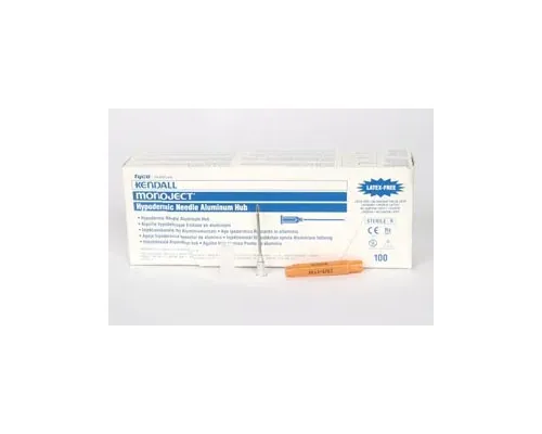 Cardinal Health - 8881200011 - Cardinal Health Monoject Standard Hypodermic Needle With Aluminum Hub, Rigid Pack, Tan; 14g X 1.5"