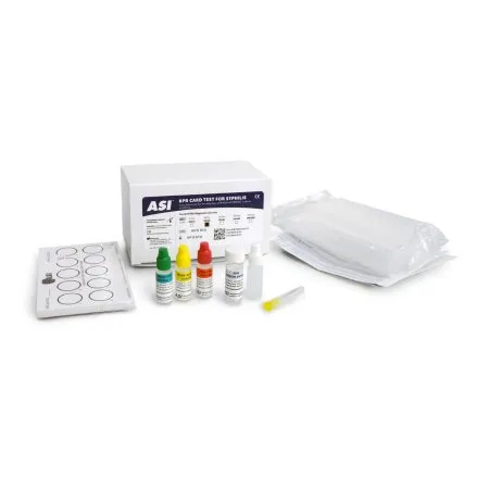 Arlington Scientific - ASI - 900500 - Sexual Health Test Kit ASI Syphilis Screen 500 Tests CLIA Non-Waived