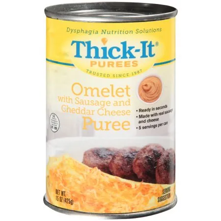 Kent Precision Foods - Thick-It - H315-F8800 - Thick It Thickened Food Thick It 15 oz. Can Sausage / Cheese Omelet Flavor Puree IDDSI Level 4 Extremely Thick/Pureed