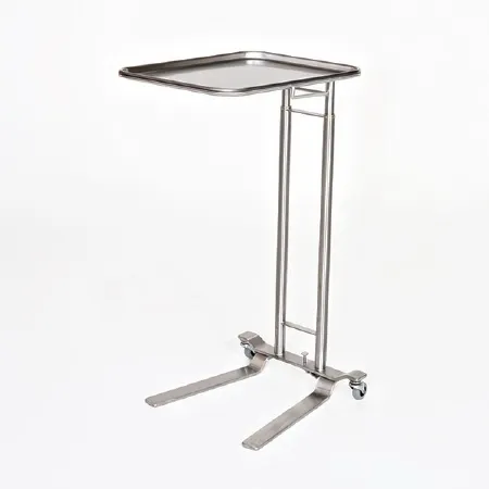 Mid Central Medical - MCM751 - Mayo Stand Tray Low Profile Base 36 to 62 Inch 16-1/4 X 21-1/4 Inch Tray