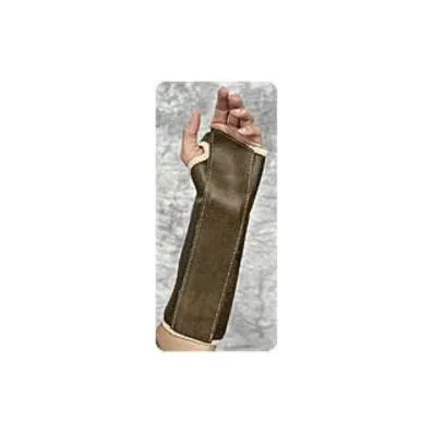 Scott Specialties - 3910 BEI LGR - Wrist / Forearm Brace Contoured Aluminum / Foam / Nylon / Steel / Vinyl Right Hand Beige / Brown Large