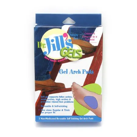 Dr. Jills Foot Pads - Dr. Jill s - 1045 THICK ARCH PAD - Dr. Jill s Arch Pad X-thick Gel Purple