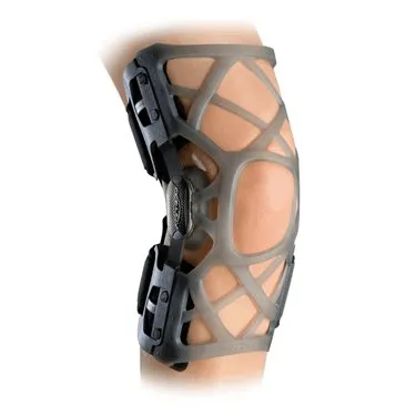 DJO DJOrthopedics - 11-7427-6 - DJO OA Reaction Web Left Medial / Right Lateral Knee Brace OA Reaction Web Left Medial / Right Lateral 2X Large Hook and Loop Strap Closure 26 1/2 to 29 1/2 Inch Thigh Circumference Left or Right Knee