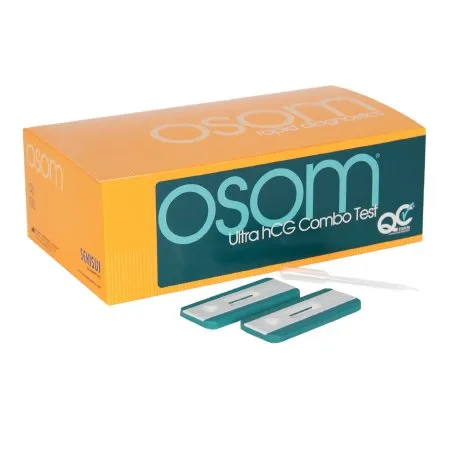 Sekisui Diagnostics - 1004 - OSOM Ultra hCG Combo Reproductive Health Test Kit OSOM Ultra hCG Combo Fertility Test hCG Pregnancy Test Serum / Urine Sample 25 Tests CLIA Waived