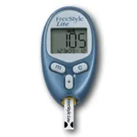 Abbott - FreeStyle Lite - 99073070805 - Blood Glucose Meter FreeStyle Lite 5 Second Results Stores up to 400 Results No Coding Required