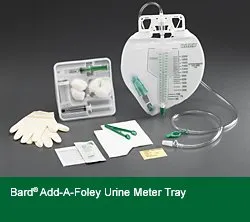 Bard - 902600 - Catheter Insertion Tray Bard Add-A-Foley Foley Without Catheter Without Balloon Without Catheter