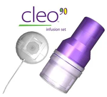 Smiths Medical - Cleo 90 - 21-7231-24 - Sub-Q Infusion Set Cleo 90 25 Gauge 9 mm 31 Inch Tubing Without Port
