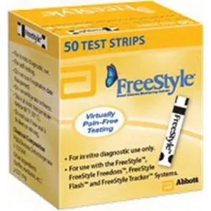 Abbott - From: 12050 To: 12101 - FreeStyle Blood Glucose Test Strip (50 count) Retail