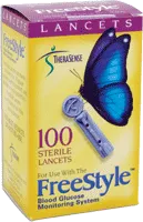 Abbott From: 13001 To: 130010 - FreeStyle Lancet 28G (100 count)