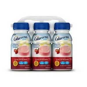 Abbott - 57807 - Glucerna Shake Strawberry Retail Bottle
