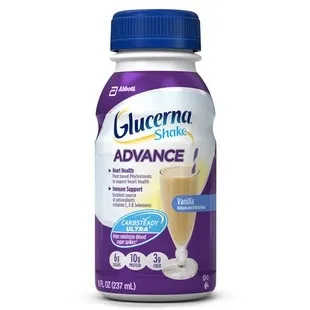 Abbott - 63001 - Glucerna Advance Shake Retail Bottle, Vanilla