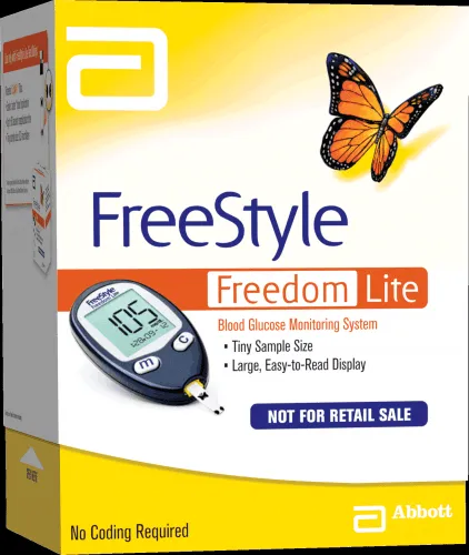 Abbott Diabetes Care - 70920 - FreeStyle Freedom Lite Blood Glucose Monitoring System, Results in Just 5 sec
