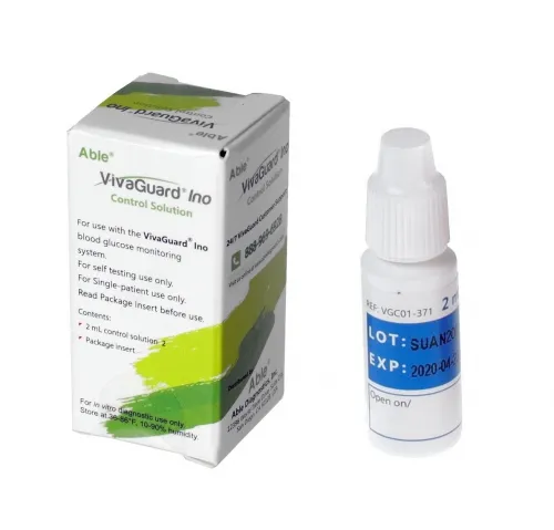 Able Diagnostics - VGC01-373 - VivaGuard Ino Control Solution 2, 2mL Vial, One Vial Per Box.