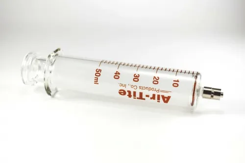 Air Tite - GA50L - Air-Tite Brand Glass Syringes With Metal Luer Lock (Made In Italy)