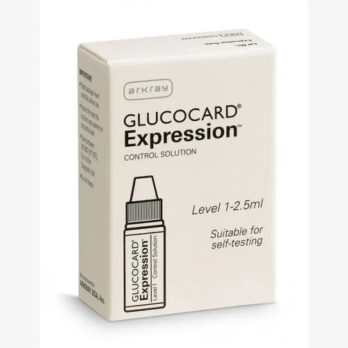 Arkray - Glucocard Expression - 570005 - USA  Diabetes Management Test Control Solution  Blood Glucose Level 1 1 X 2.5 mL