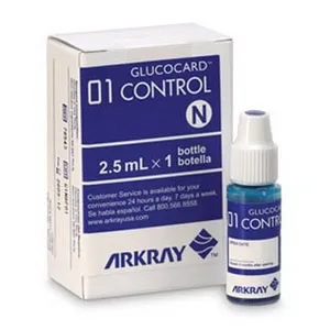 Arkray - 720005 - Glucocard 01 Blood Glucose Control Solution, Normal