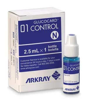 Arkray - From: 740006 To: 740050 - USA Control Solution, 1 Bottle Normal, 1 Bottle High, CLIA Waived