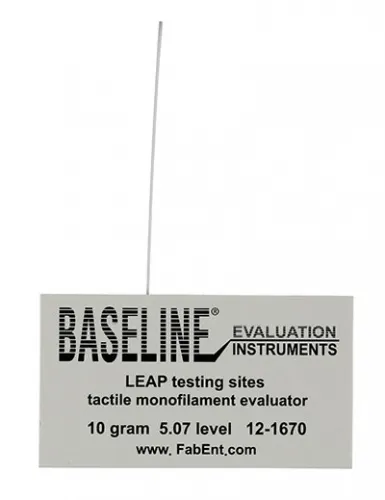 Fabrication Enterprises - From: 12-1670 To: 12-1671 - Baseline Tactile Monofilament LEAP Program Disposable 5.07 10 gram Single unit