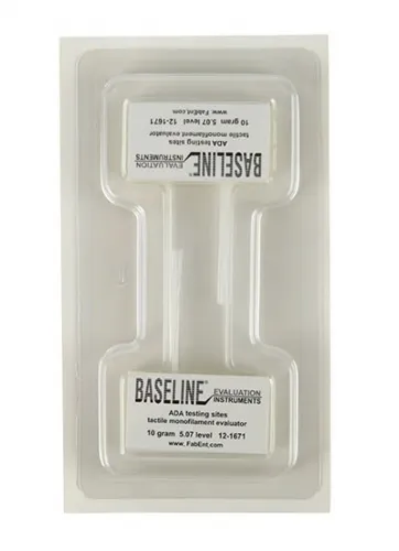 Fabrication Enterprises - 12-1671-20 - Baseline Tactile Monofilament - ADA Program - Disposable - 5.07 - 10 gram - 20-pack
