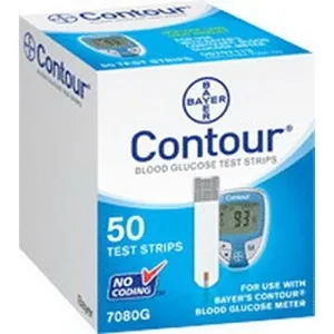 Bayer - From: 7080 To: 7090 - Contour Microfill Blood Glucose Test Strip