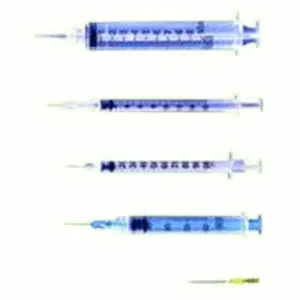 BD Becton Dickinson - 309656 - 3ml slip tip, syringe only.