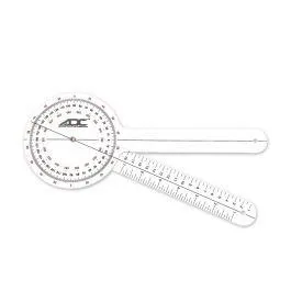 American Diagnostic - From: 39708 To: 39712 - Multi Use Goniometer, 8", 360 degree Head with 2 Calibrated Scales, Arm with Linear Scale in Inches  Centimeters, Latex Free
