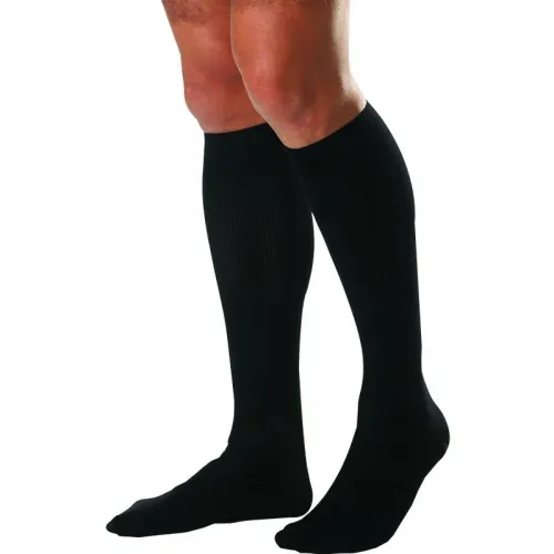 BSN Jobst - 113105 - Sock, Knee High, 15-20 mmHG, Closed Toe, Black, X-Large, Full Calf