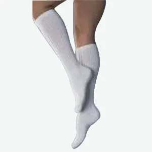 Bsn Jobst - Sensifoot - 110833 - SensiFoot Diabetic Knee-High Mild Compression Socks Large, White, Latex-free