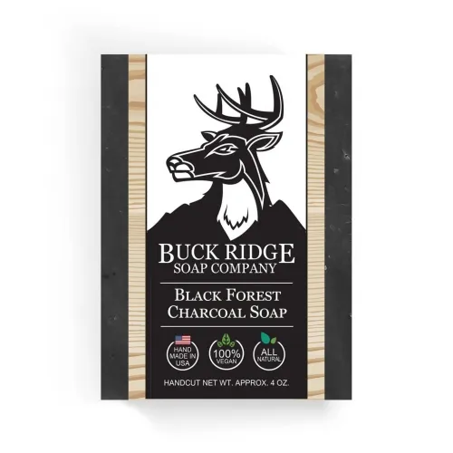 Buck Ridge - BFCHARSOAP - Black Forest Charcoal Handmade Soap