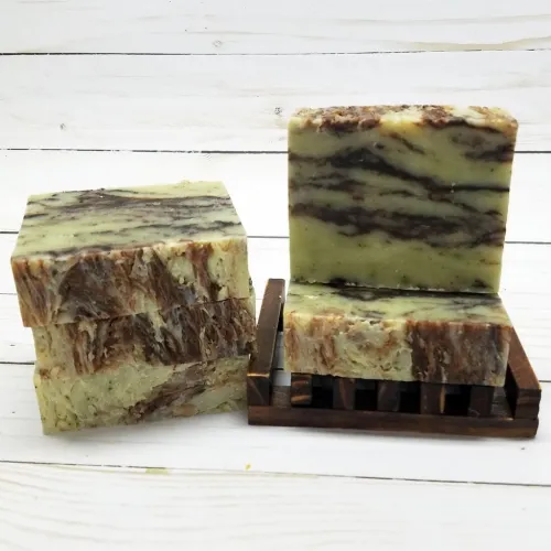 Buck Ridge - mintchoc - Organic Mint Chocolate Handmade Soap