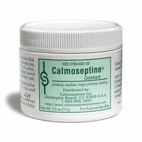 Calmoseptine - 00799000103 - Skin Protectant Calmoseptine 2.5 oz. Jar Jar Scented Ointment