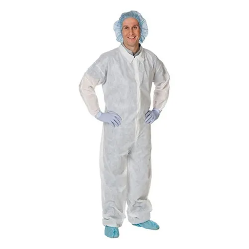 Cardinal Health - From: 2200CV To: 2202CV  Coveralls, Elastic Cuff/Ankle, Heavy Weight, (Continental US Only)