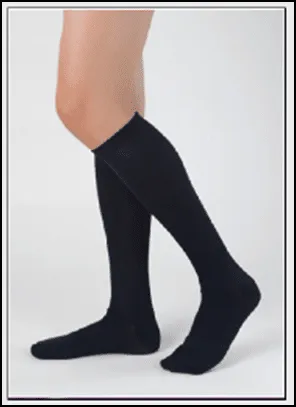 Carolon - Health Support - 250204 - Compression Socks Health Support Size B / Short Black Closed Toe