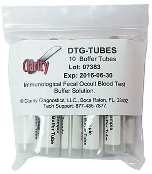 Clarity Diagnostics - DTG-TUBES - IFOB Tubes 10PK