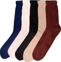 Comfort Products - From: SFSGBR To: SFSMBR  Seamfree Silver Diabetic Socks Men   Brown